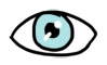 Position de l'iris dans l'oeil